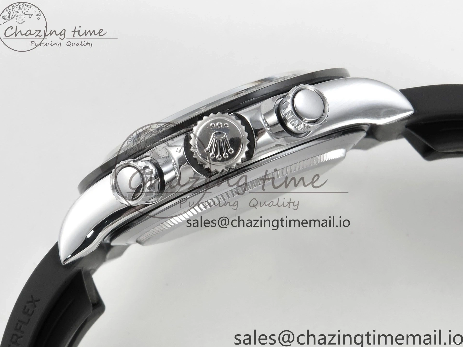 MiroTime 1225 Daytona 116519 QF 1:1 Best Edition Black Grey Dial on Oysterflex Strap SH4130 V11（Gain Weight） Classic 169